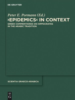 cover image of Epidemics in Context
